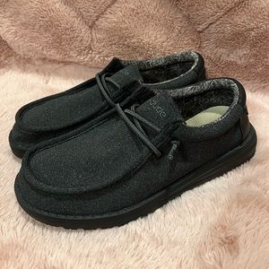Hey Dude - Wally Youth (Black), size 5
